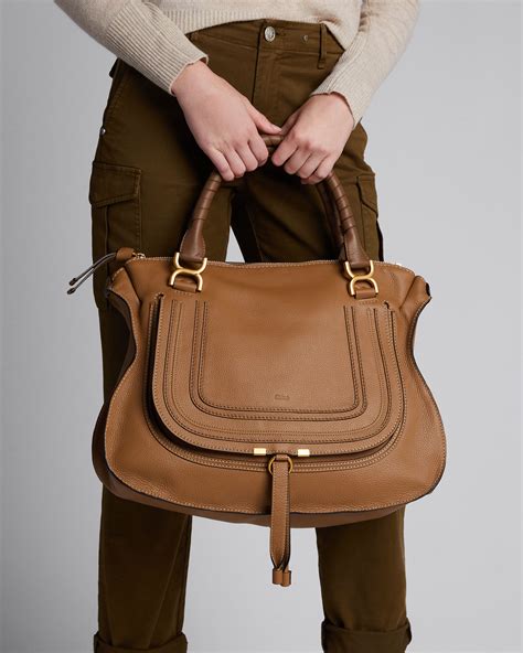 chloe marcie large satchel bag.